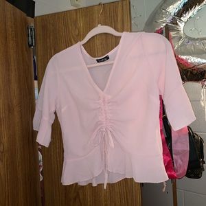 BOOHOO Pink Top